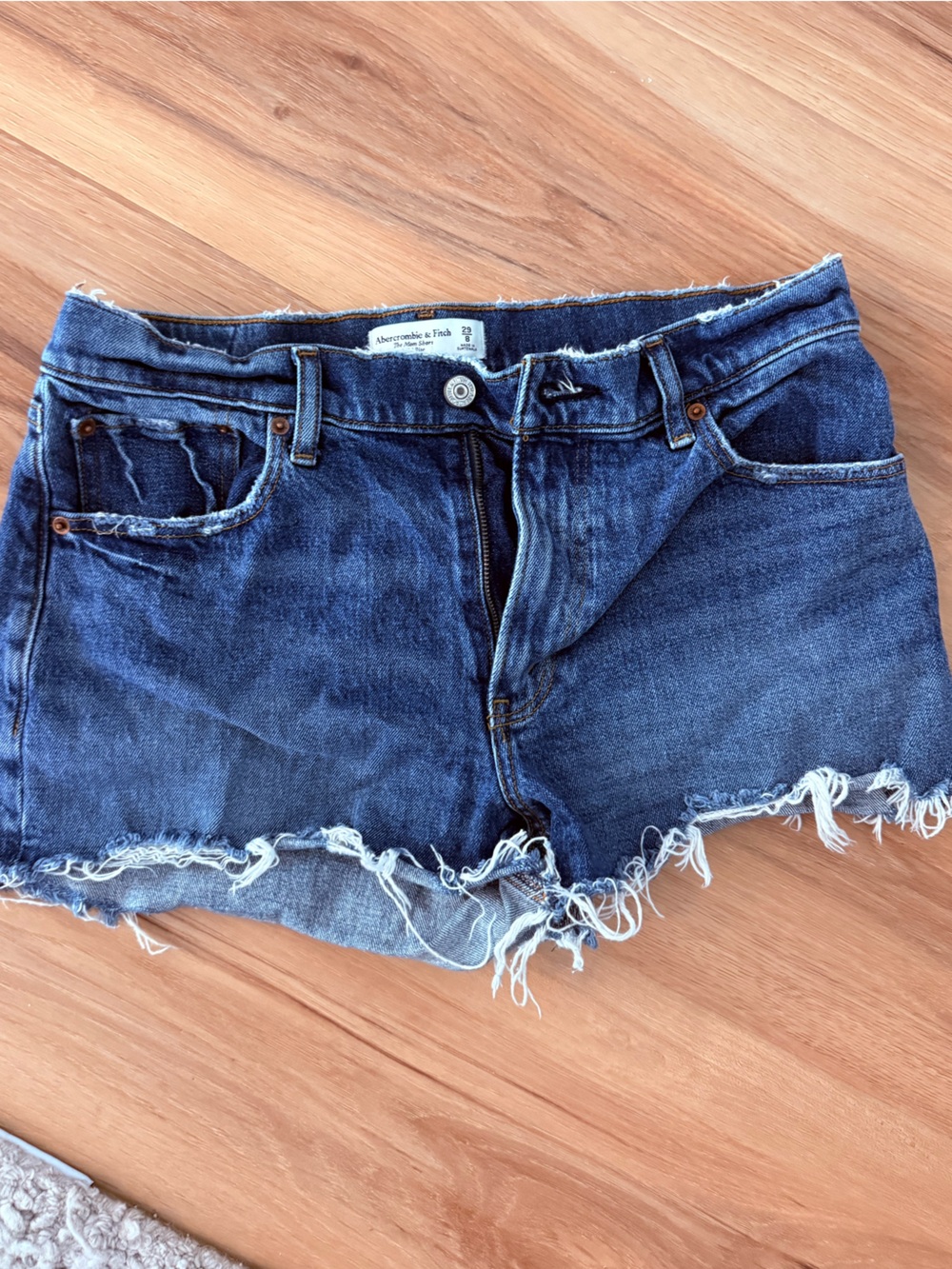 Abercrombie & Fitch Frayed Denim Shorts 29/8